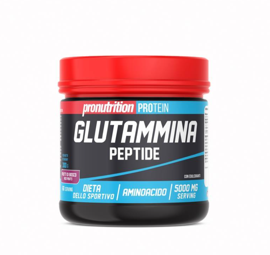 GLUTAMMINA PEPTIDE 300G FRUTTI DI BOSCO - Pro Nutrition