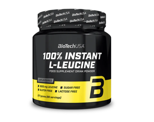 100% Instant  Leucine 277 g - Biotech Usa