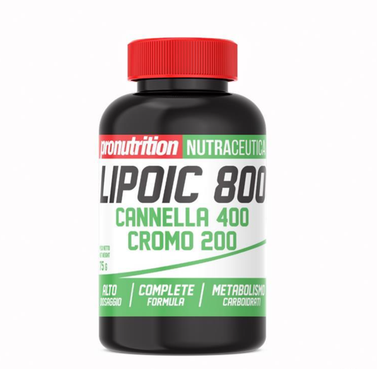 LIPOIC 800 CROMO CANNELLA 60 CPR - Pro Nutrition